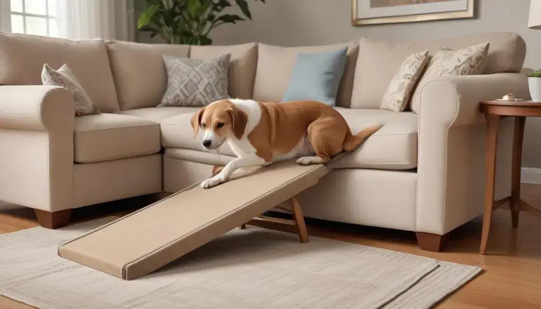 benefícios das rampas para pets idosos