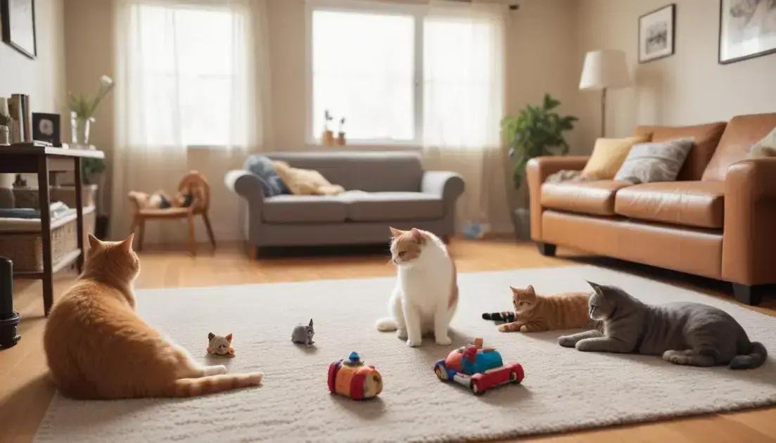 Integrando o gato ao ambiente e outros pets