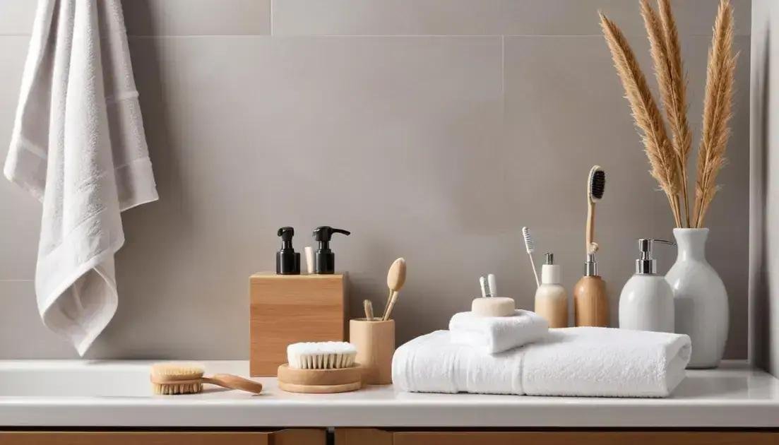Acessórios para higiene e banho que transformam sua rotina diária
