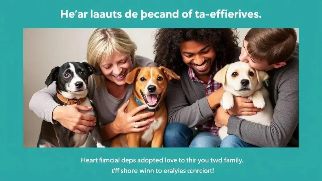 Histórias inspiradoras de adoção