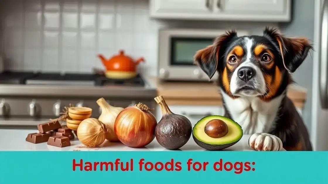 Principais alimentos que fazem mal aos cães