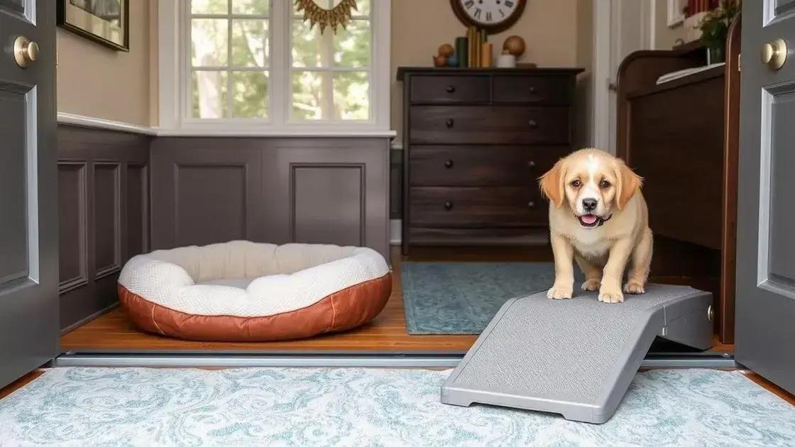 Como preparar sua casa para um pet idoso