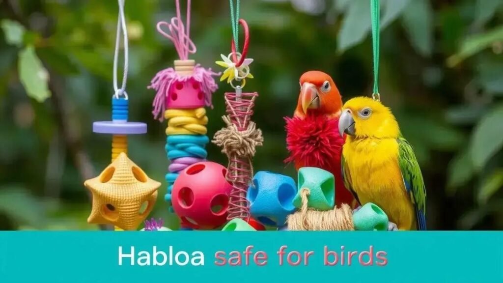 Brinquedos ideais para aves: descubra opções incríveis para seu pet