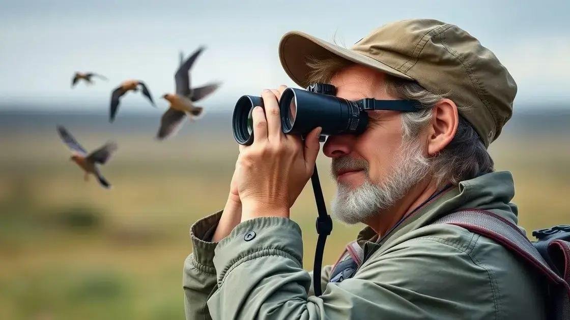 Técnicas para identificar o sexo de pássaros em campo