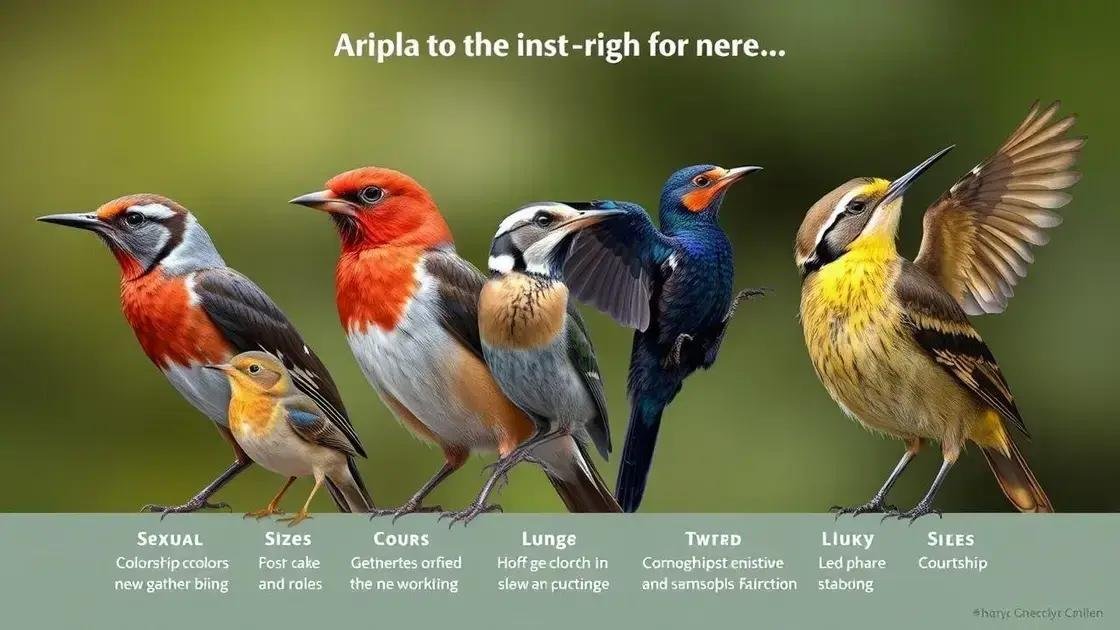 Comparando características sexuais em diferentes espécies