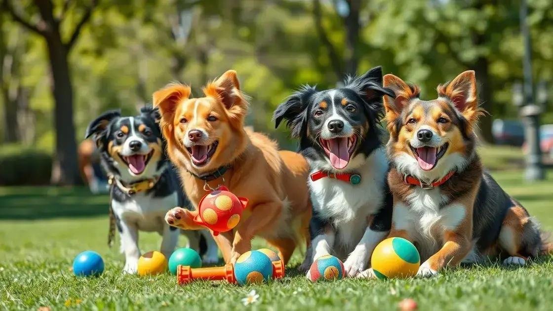 Melhores brinquedos para cachorros: descubra opções incríveis