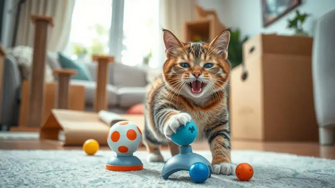 Atividades recomendadas para enriquecer a vida do seu gato