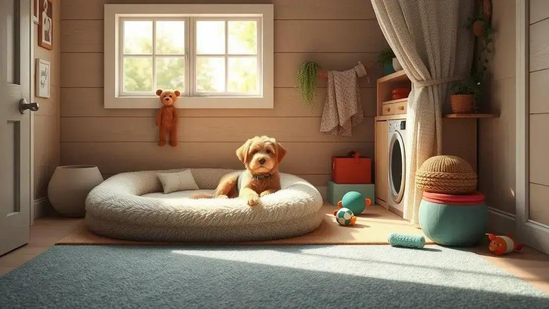 Ambiente ideal para pets relaxados