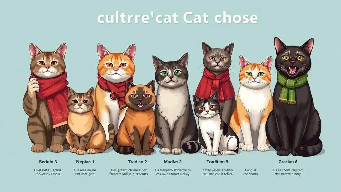 A influência da cultura nas escolhas de gatos