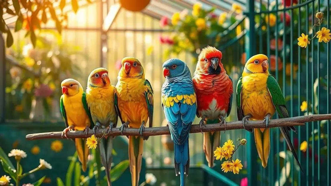 Diferenças entre raças de pássaros domésticos: descubra o que as torna únicas