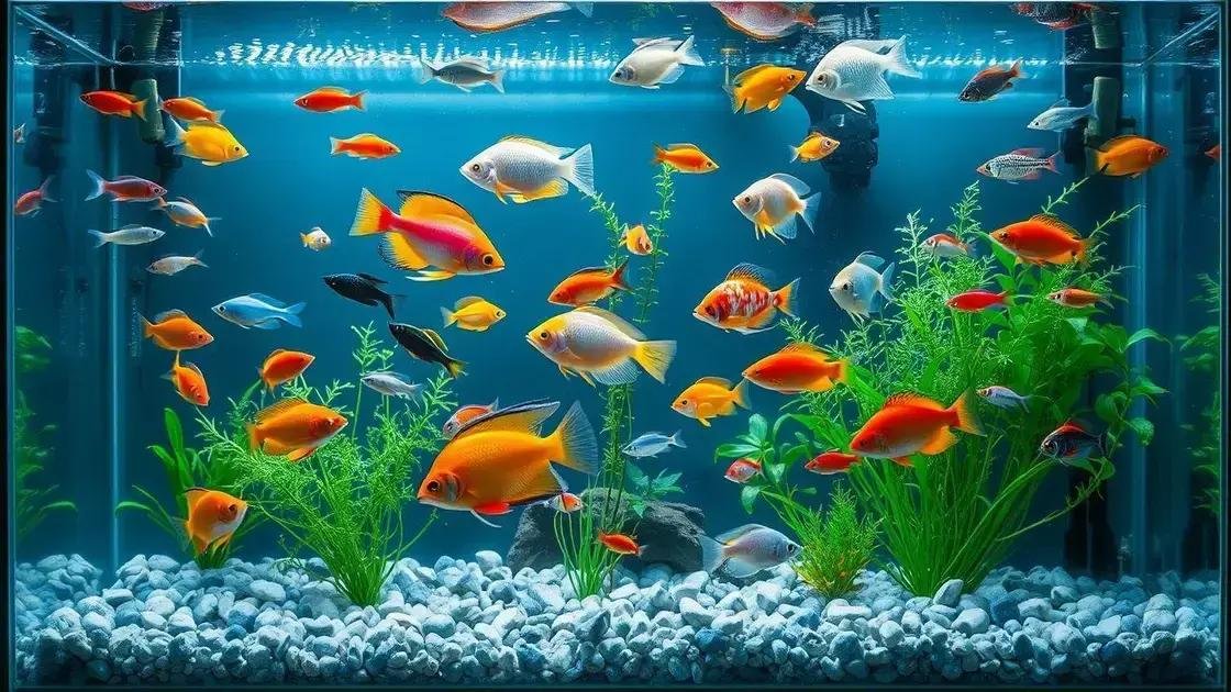 Critérios para escolher peixes para aquários