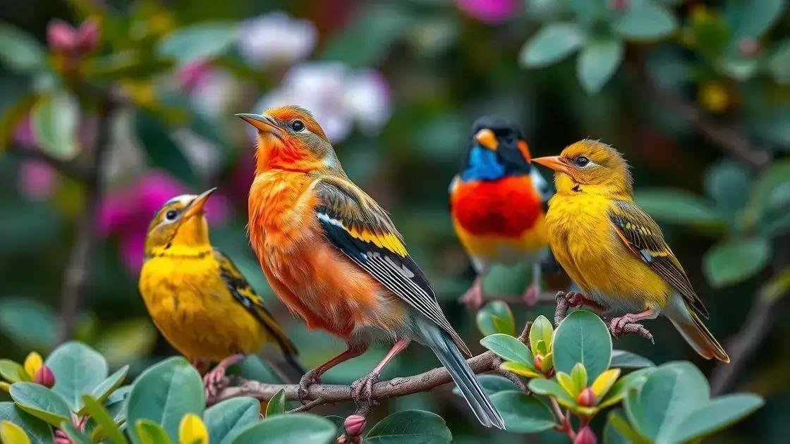 Melhores raças de pássaros que cantam