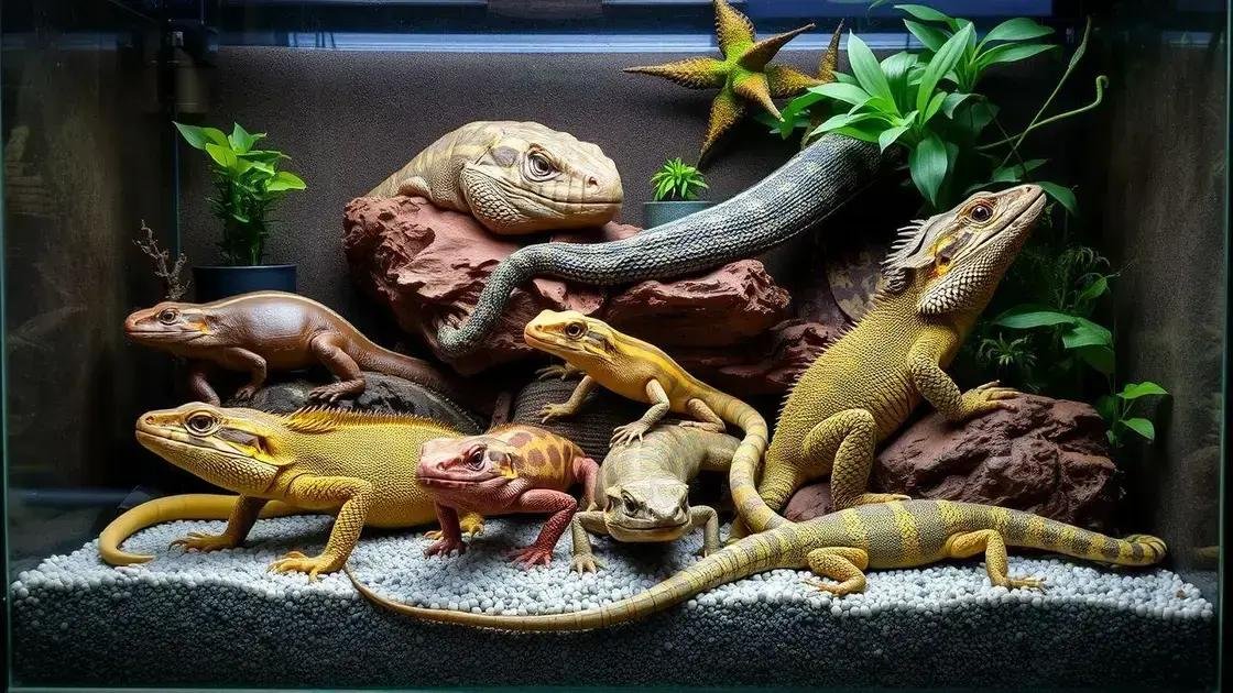 Diferenças entre raças de répteis para criação: qual escolher para o seu hobby?