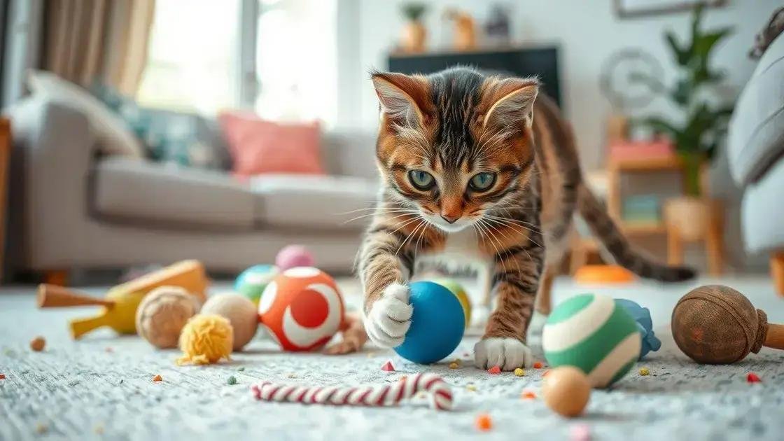 Brinquedos ideais para gatos: como escolher os melhores para seu felino