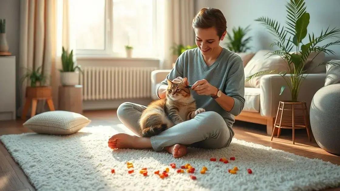 Dicas para acalmar o gato durante o corte