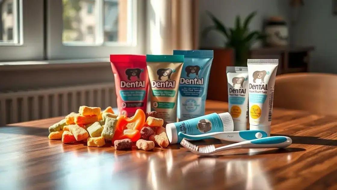 Alimentos e produtos que ajudam na higiene bucal