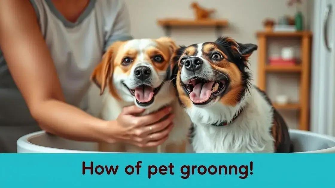 Dicas para banho e tosa em casa: transforme a experiência do seu pet