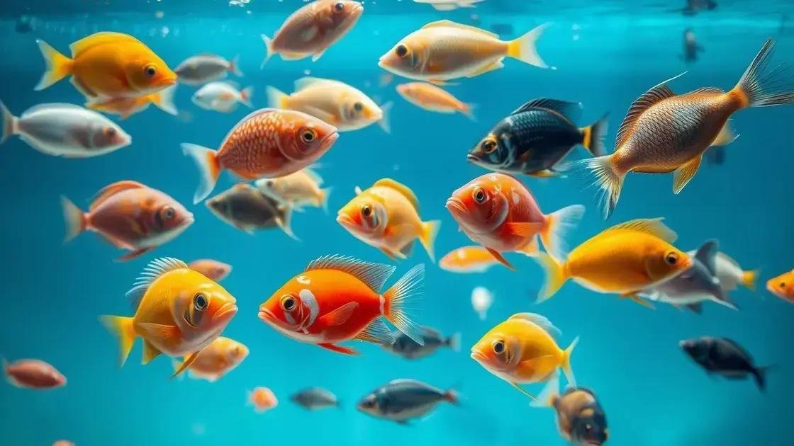 Como escolher a alimentação ideal para peixes e garantir sua saúde