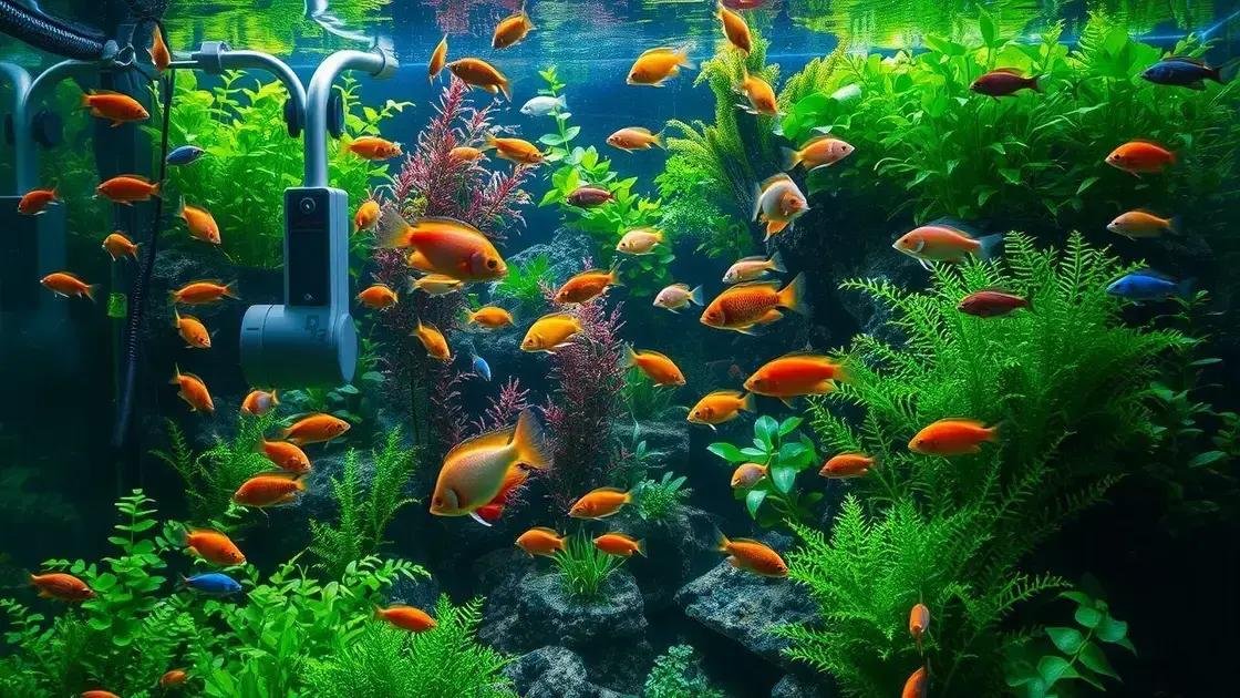 Fatores que afetam a qualidade da água do aquário