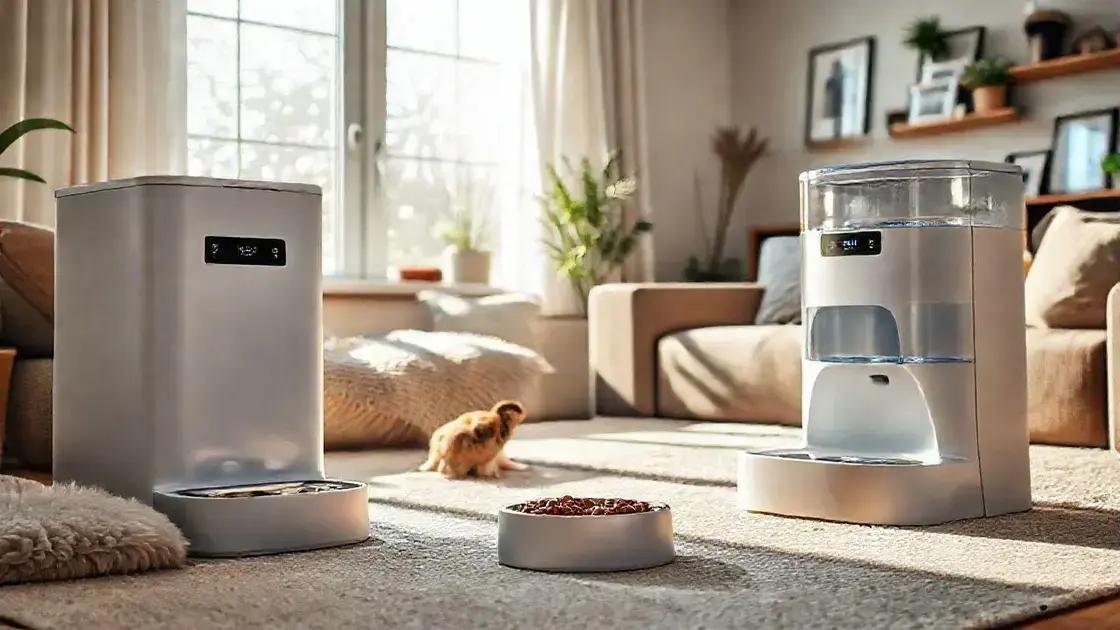 Comedouros e bebedouros automáticos pets: descubra por que são essenciais