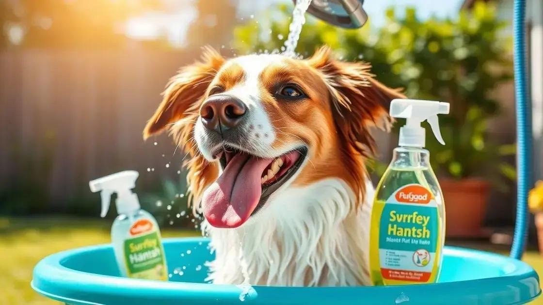 Produtos de higiene e banho para pets: cuide melhor do seu amigo
