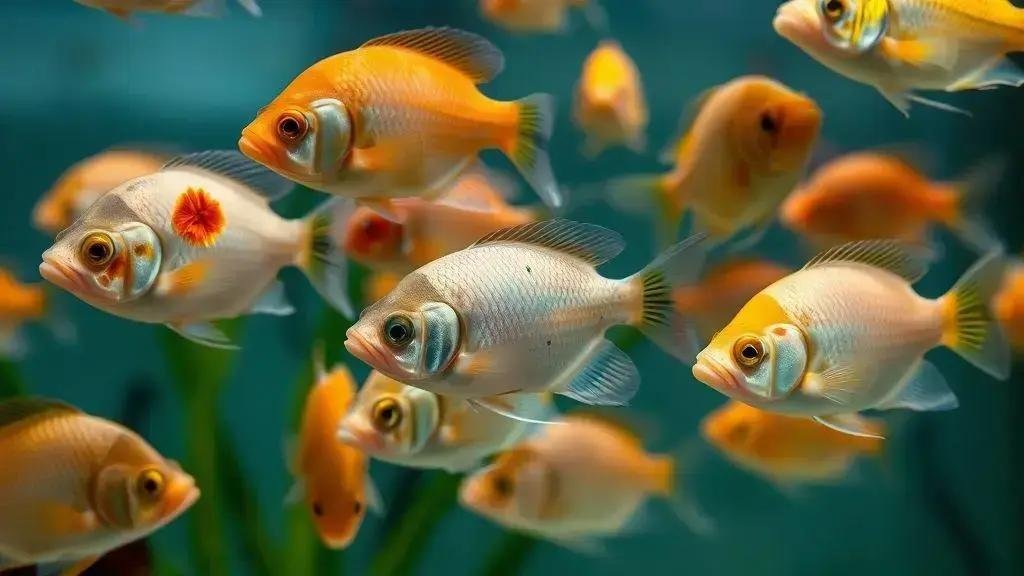 Sinais de doenças comuns em peixes