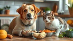 Alimentação natural para cães e gatos: um guia essencial para a saúde