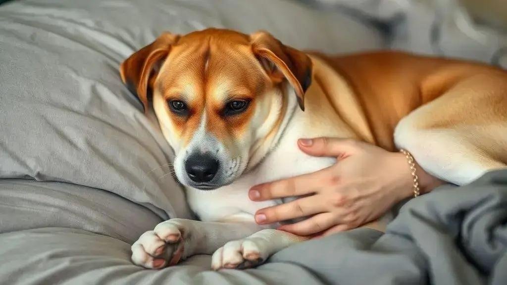 Sinais de que o cachorro está com dor de estômago: como identificar