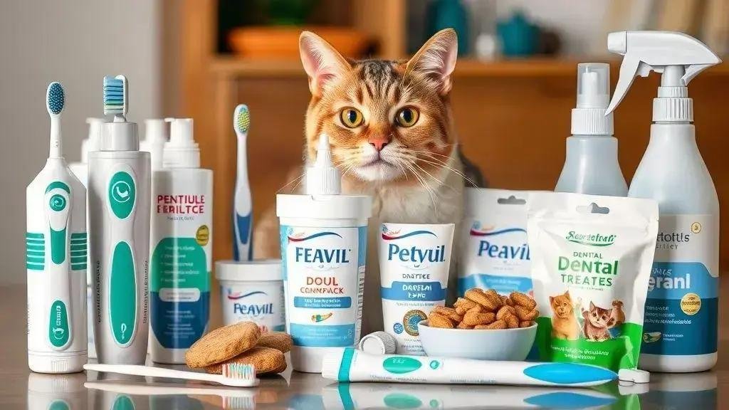 Dicas de produtos para higiene bucal de gatos