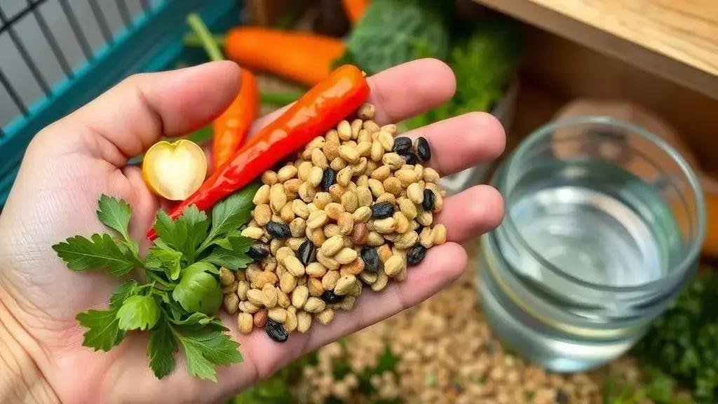 Como alimentar roedores de forma saudável