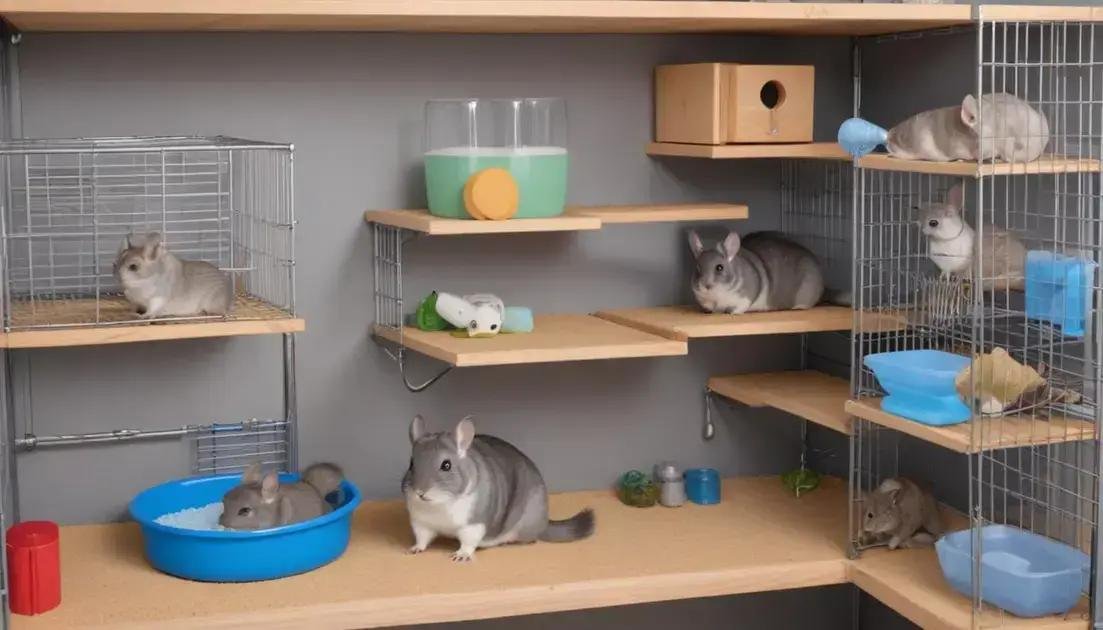 Principais acessórios para gaiolas