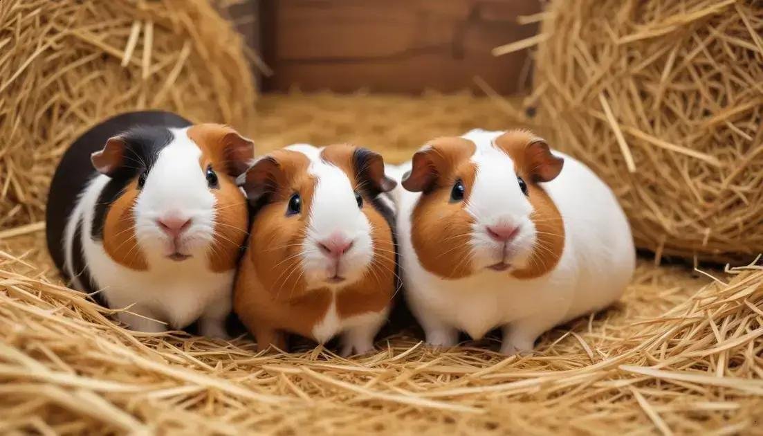 Importância da fibra na dieta de porquinhos-da-índia