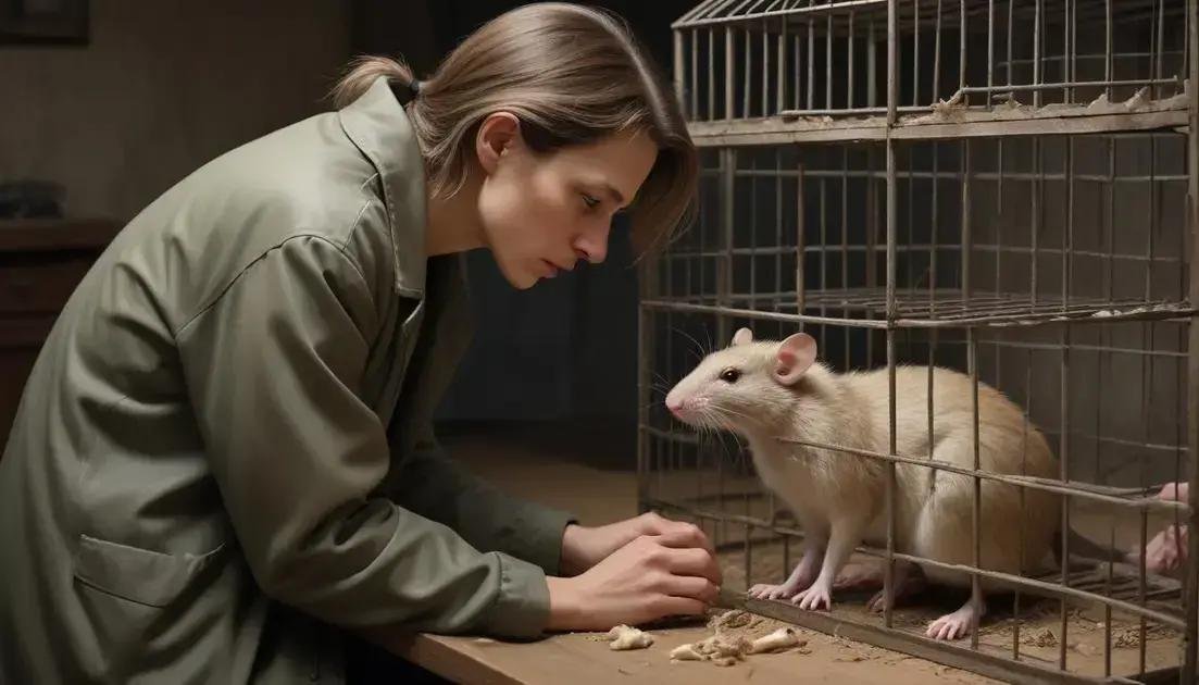 Sinais de que seu rato precisa de atenção