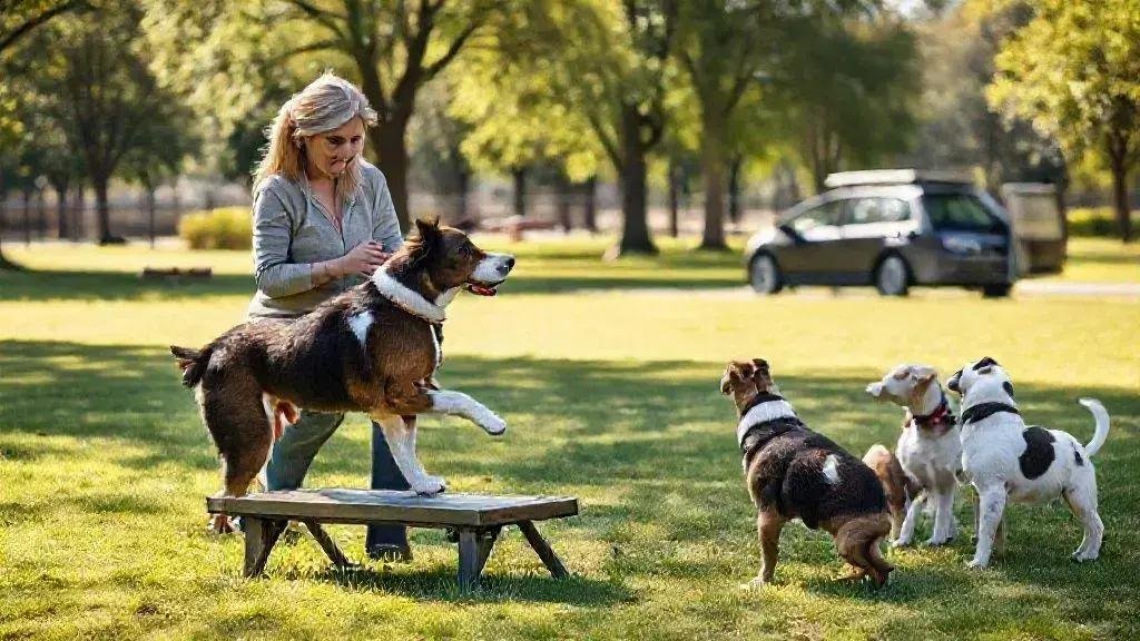Treinos avançados, socialização e adaptação a ambientes