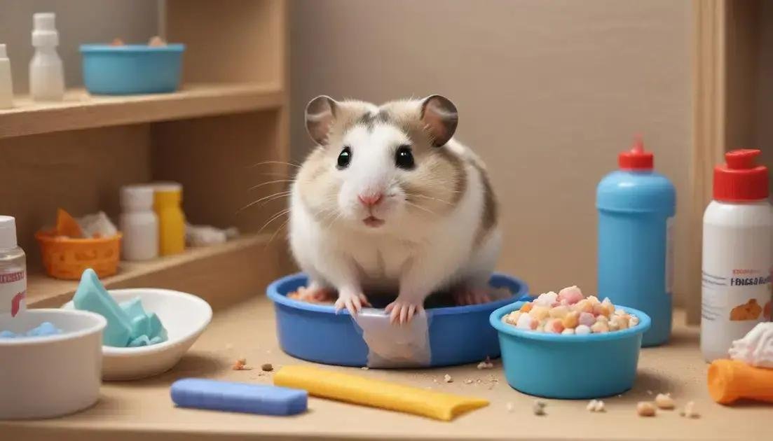 Saúde e cuidados essenciais para hamsters