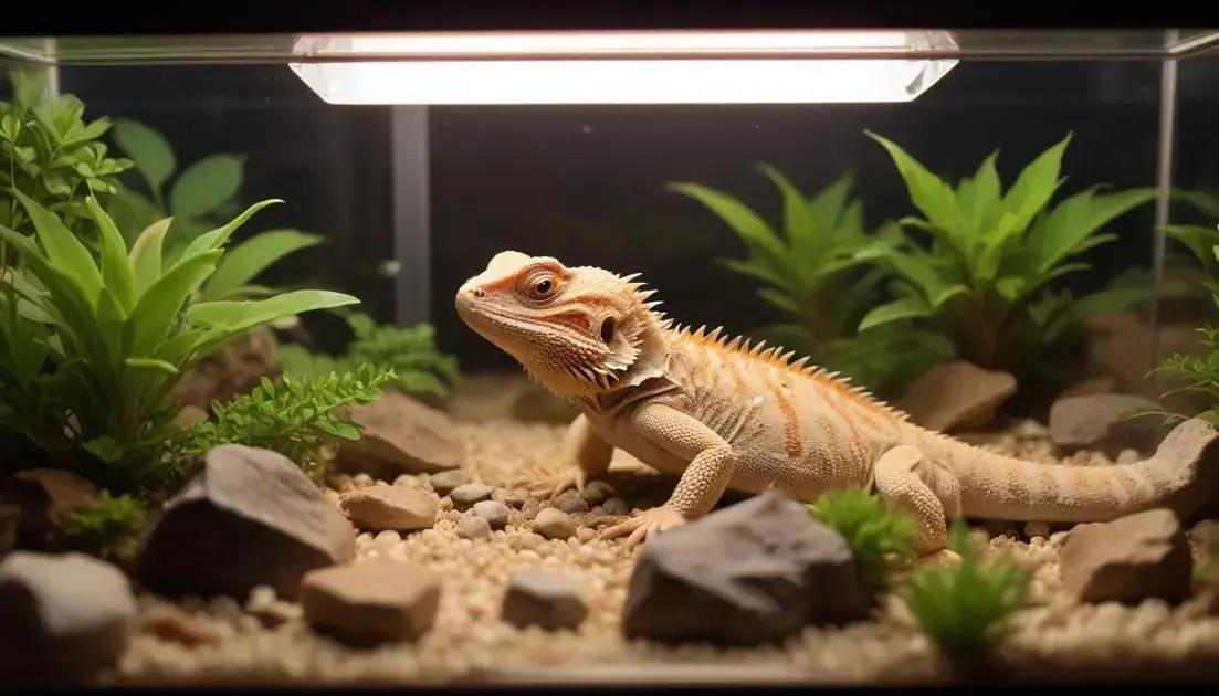 Manutenção de terrário para lagartos: guia completo para saúde ideal