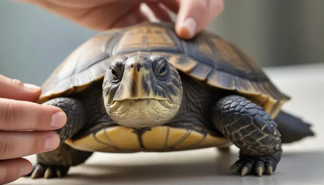 Como saber se a tartaruga está doente: sinais, cuidados e quando buscar ajuda