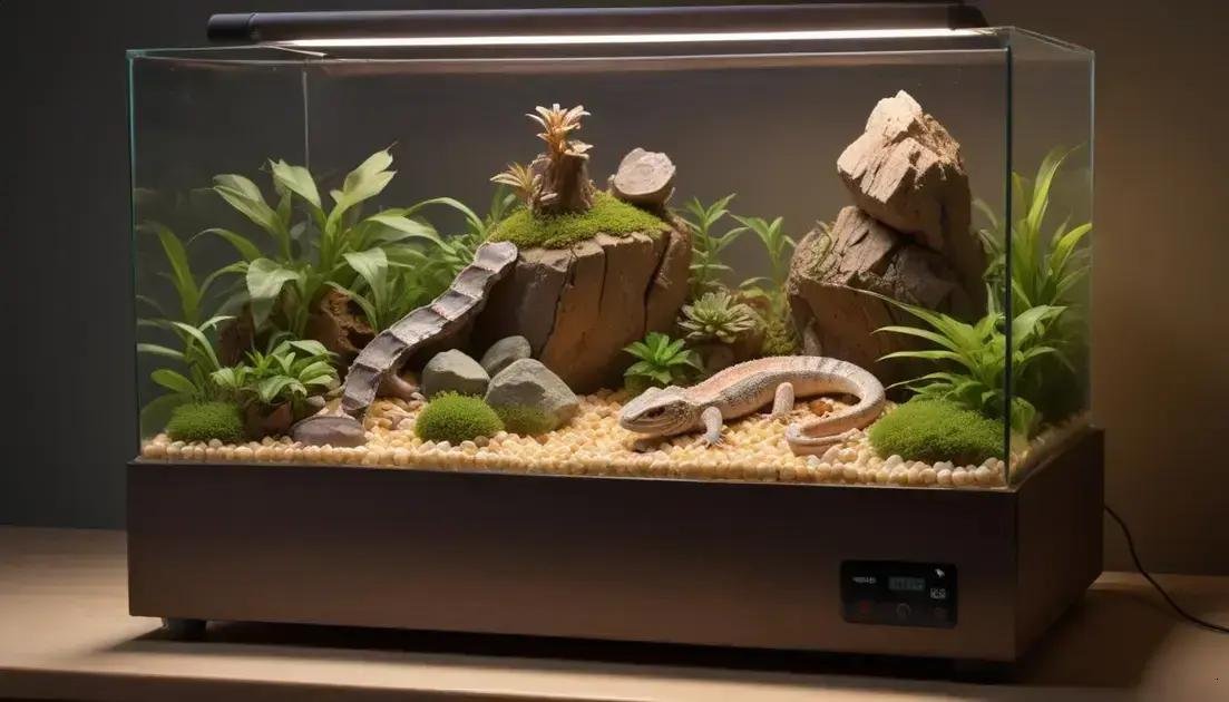 Preparando o ambiente: temperatura, umidade e esconderijos