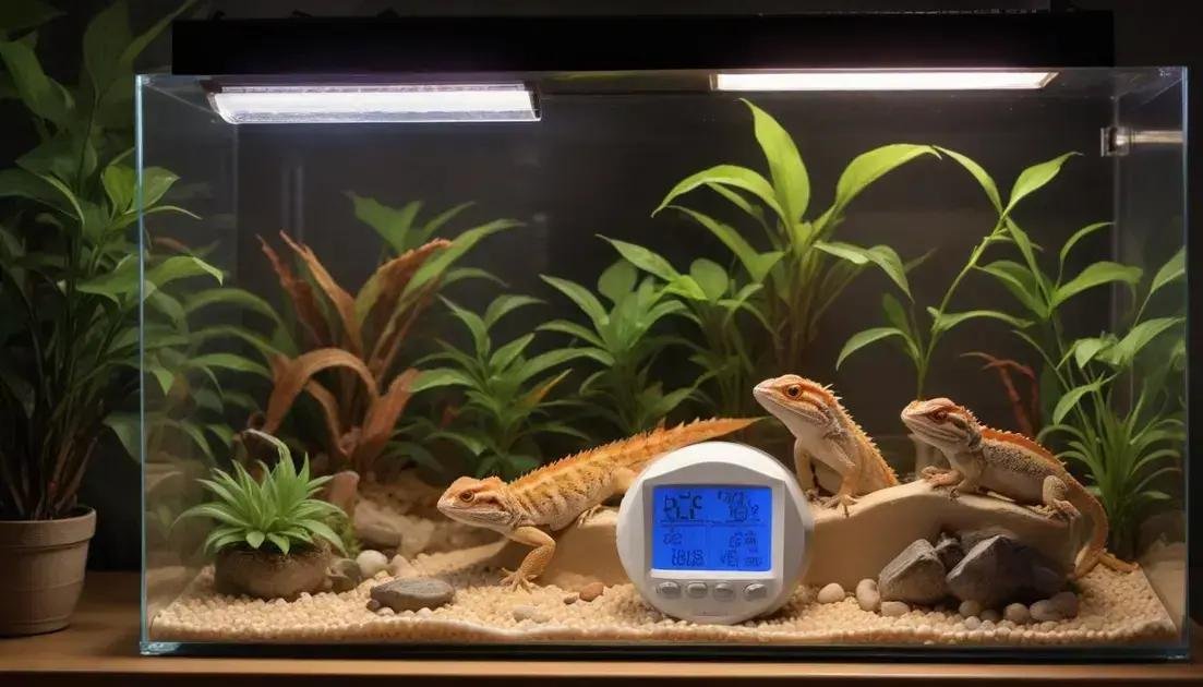 Monitoramento de temperatura e umidade no terrário