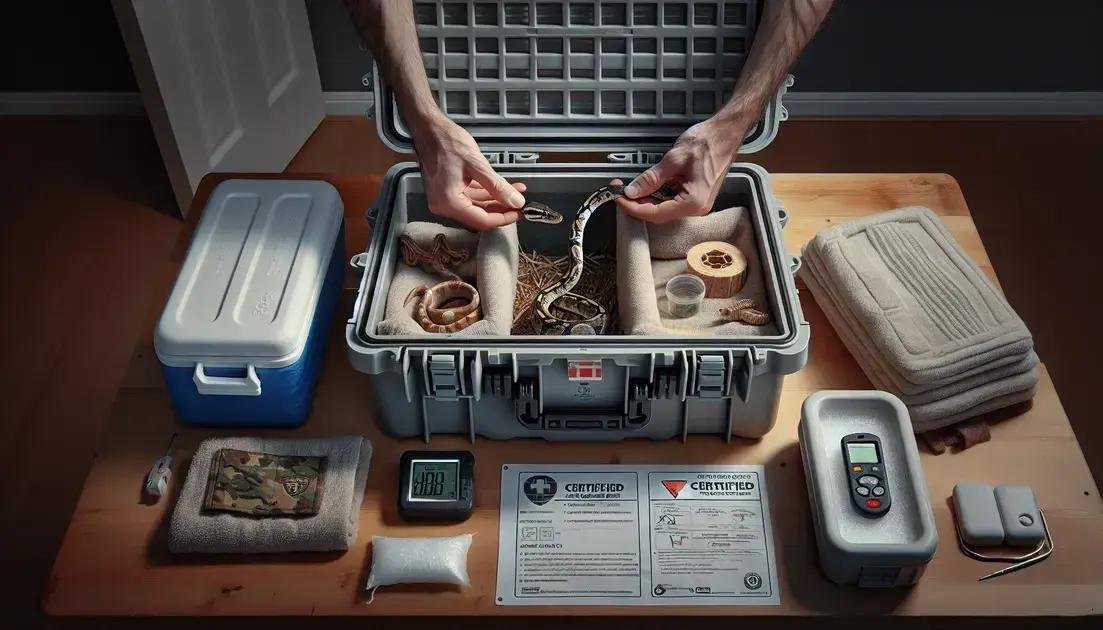 Escolha de embalagens, contêineres e equipamentos adequados
