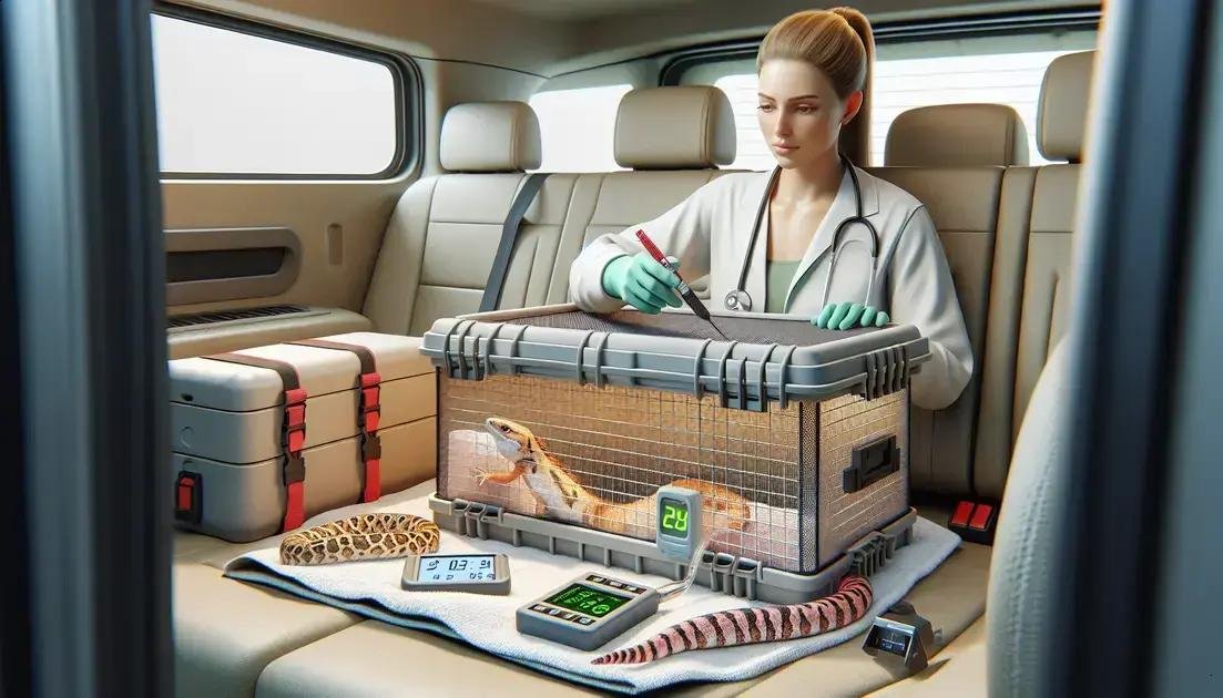 Controle de temperatura, ventilação e prevenção de fugas durante o trajeto